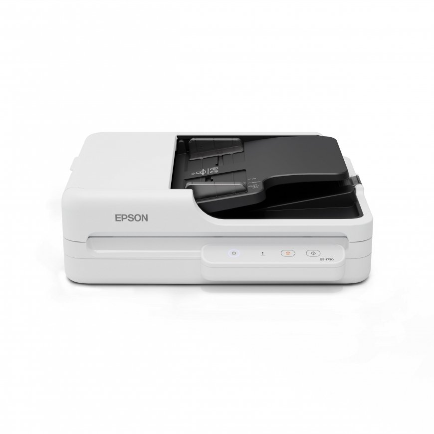 Epson WorkForce DS-1730 Flatbed + ADF skanner 1200 x 1200 DPI A4 Must, Valge – 2