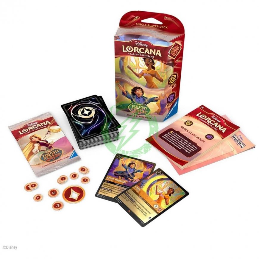 Disney Lorcana Jafari valitsusStarter Deck Amber & Amethyst – 2