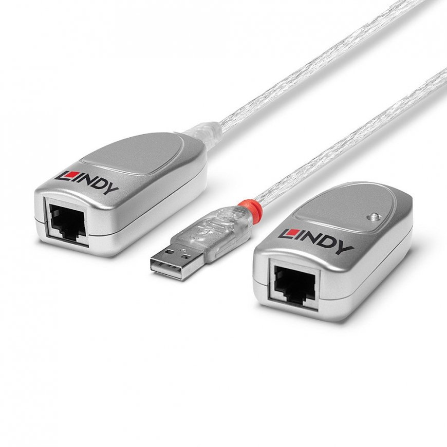 Lindy 50m USB 1.1 Cat.6 Extender – 5