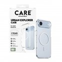 PanzerGlass CARE by ® Flagship Case Transparent Urban Explorer w. White MagSafe iPhone Air PanzerGlass CARE by ® Flagship Case Transparent Urban Explorer w. White MagSafe iPhone Air