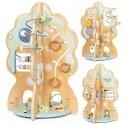 Tooky Toys Puisetullinen aistipyramidi karhulla Tooky Toy Tooky Toys Puisetullinen aistipyramidi karhulla Tooky Toy