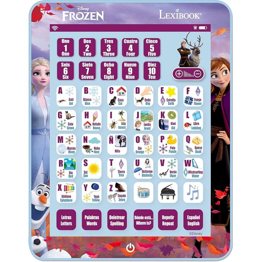 Lexibook Disney Frozen opettavainen puhuva tabletti