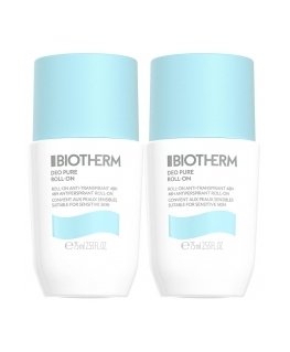 Biotherm Deo Pure Antiperspirant Roll-On 2 x, 75 ml