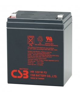 CSB HR1221WF2 UPS akumulators Svina-skābes 12 V 5,1 ampērstunda