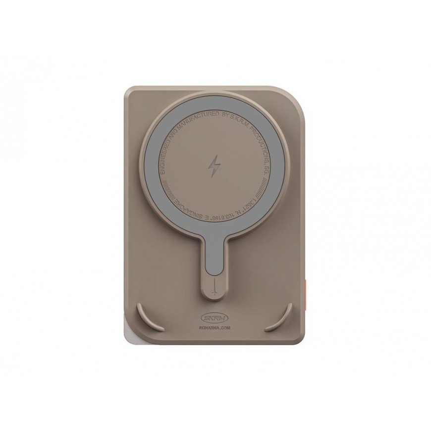 Powerbank Skinarma Nexus Mecha Magnetic Kick-Stand 5000mAh 20W PD USB-C MagSafe gold – 2