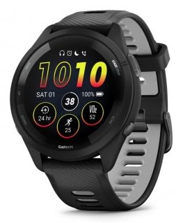 Garmin Forerunner 265 3.3 cm (1.3") AMOLED 46 mm Digital 416 x 416 pixels Touchscreen Black Wi-Fi GPS (satellite)