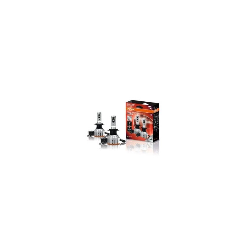 M-TECH LED H7 -lamppu, 2 kpl, 42W, 12V – 2