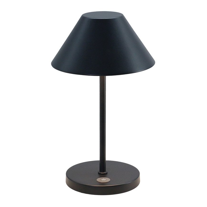 Stalinis LED šviestuvas Zyle Table Lamp ZY15311A, laaditav, IP44, must