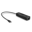 Lindy 43249 interfeisa centrmezgls USB 3.2 Gen 1 (3.1 Gen 1) Type-C 5000 Mbit/s Melns Lindy 43249 interfeisa centrmezgls USB 3.2 Gen 1 (3.1 Gen 1) Type-C 5000 Mbit/s Melns