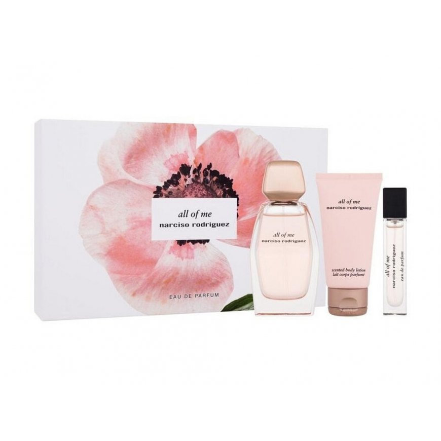 Narciso Rodriguez „All Of Me“ komplekt – parfüümvesi (90 ml) + kehakreem (50 ml) – 2