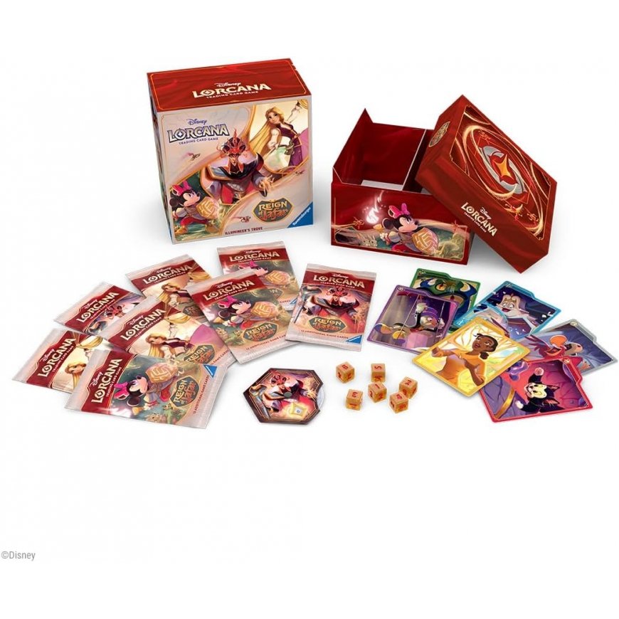 Disney Lorcana Ravensburger DL - Jafara valdīšana (Kopa 8) - Illumineer’s - Trove pakas kopa