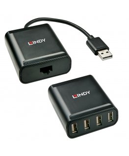 Lindy 42679 interfeisa centrmezgls USB 2.0 Melns