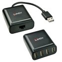 Lindy 42679 jaotur USB 2.0 Must Lindy 42679 jaotur USB 2.0 Must