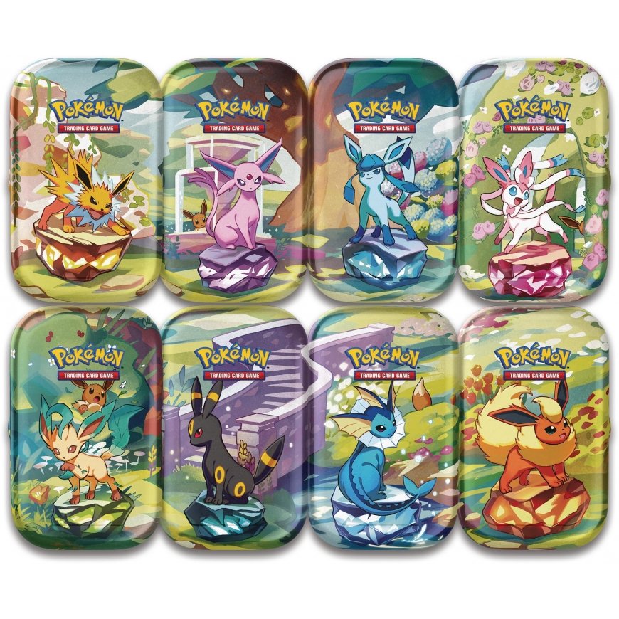 Pokemon TCG - Scarlet & Violet - Призматическая Эволюция Мини-Банка Leafeon – 2