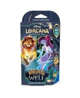 Disney Lorcana Whispers in the Well pradedantys rinkinys Amber & Emerald