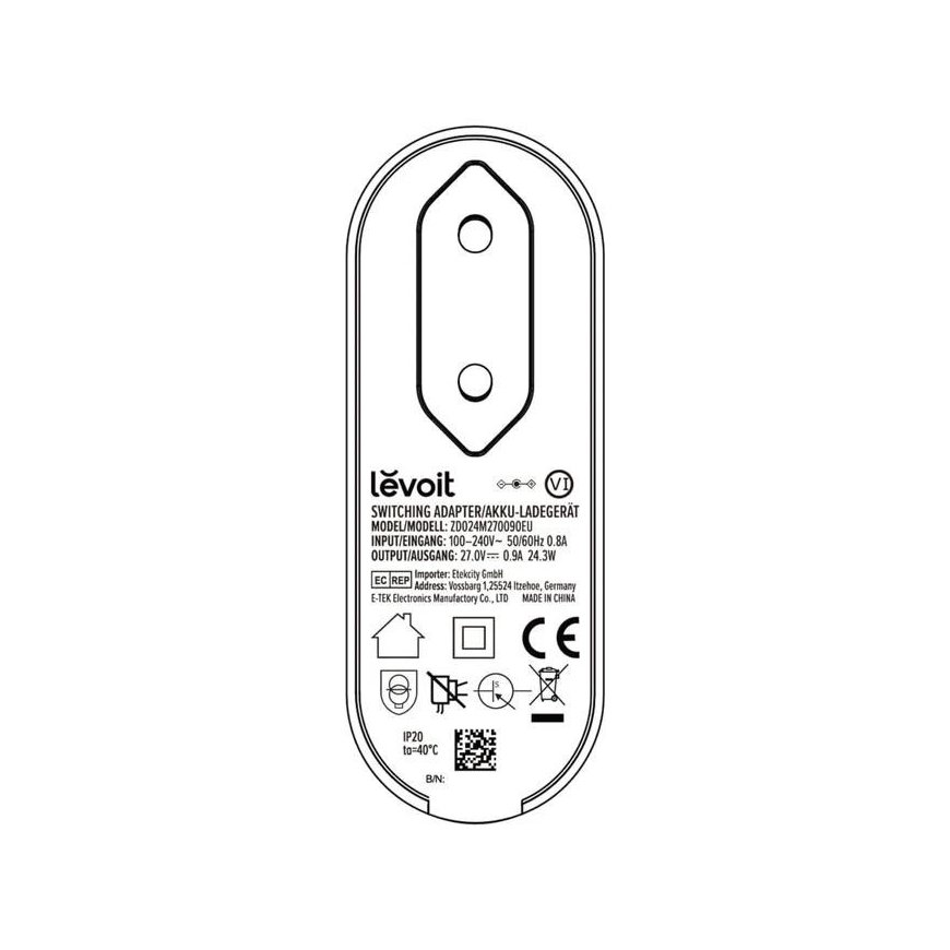 Levoit LVAC-300 barošanas adapters – 2