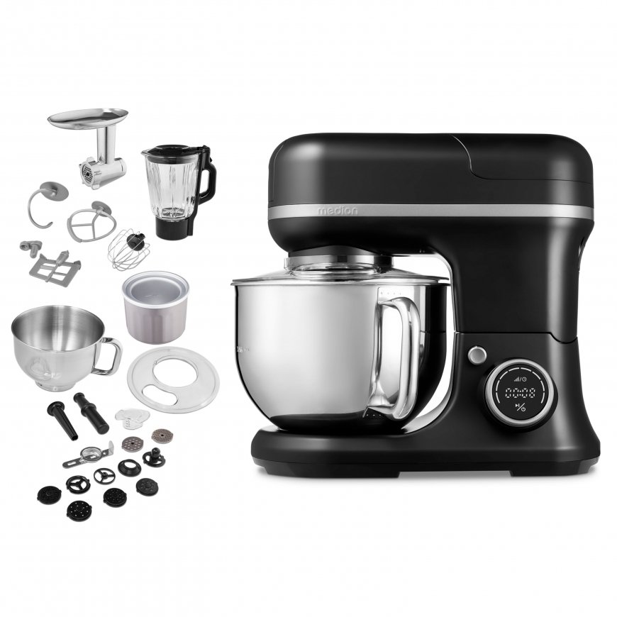 Keittiökone Medion LIFE MD18440s 4 in 1 digitaalinen keittiökone