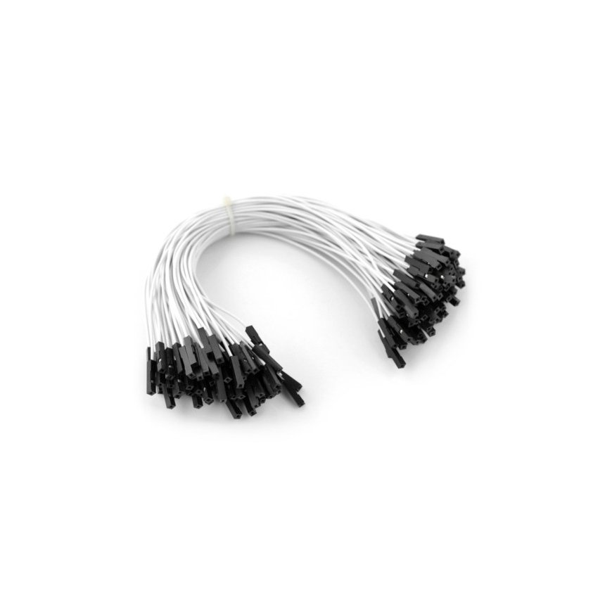 Oem Jungiamieji laidai sokkel-sokkel 20cm valged - 100 tk