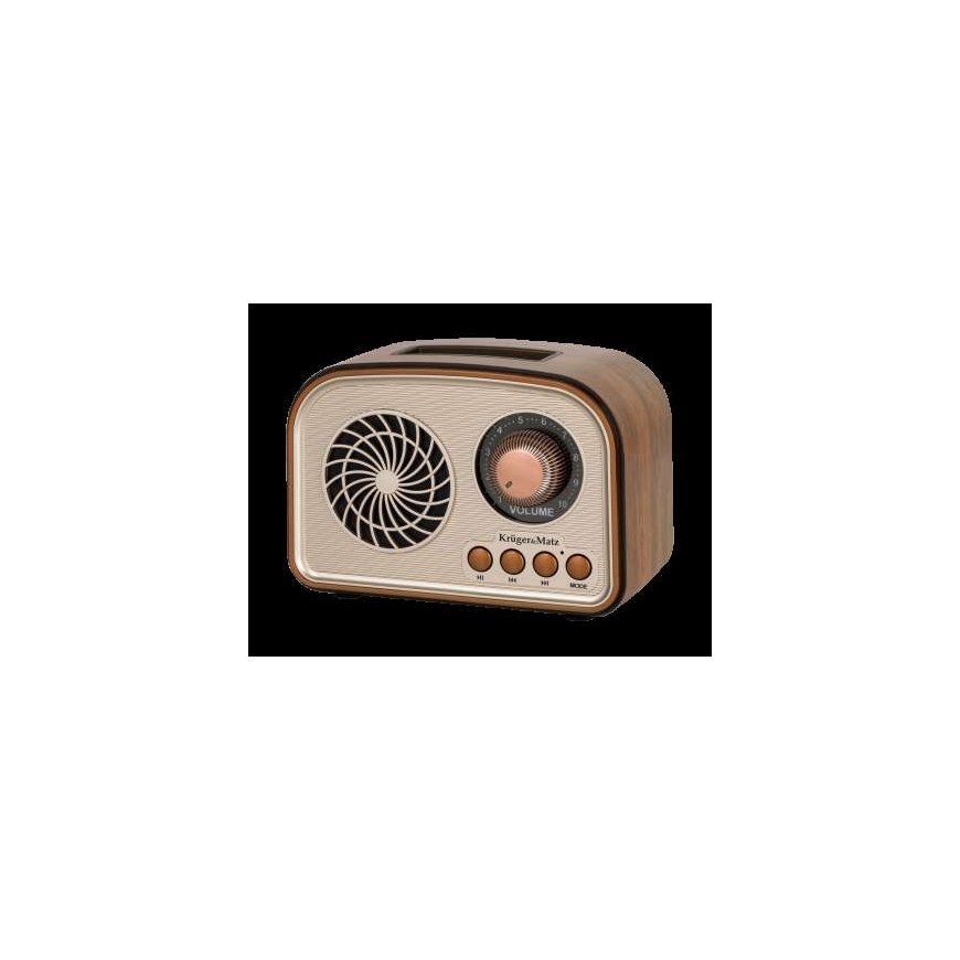 Portable Analog Solar Radio Kruger & Matz model KM0834 – 2