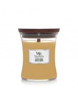 WoodWick Gilded Sands восковая свеча Цилиндр Янтарный, Fig wood, Древесина Бежевый 1 шт