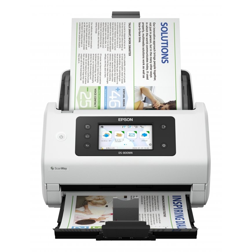 Epson WorkForce DS-800WN Poogna-skänner 600 x 600 DPI A4 Valge
