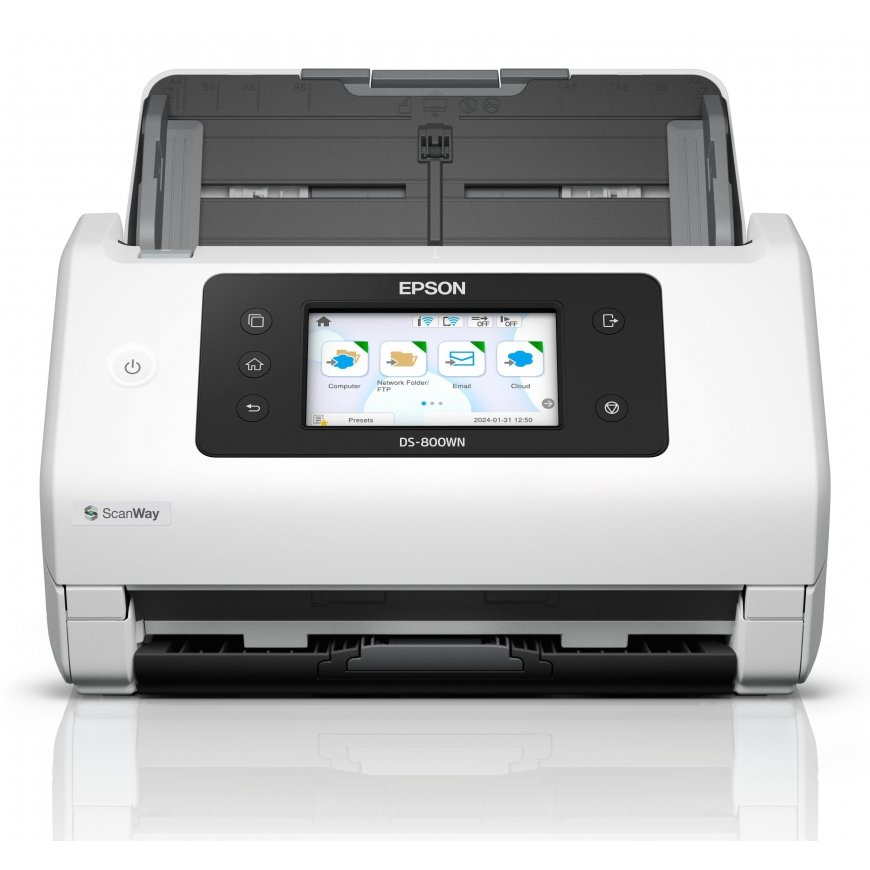Epson WorkForce DS-800WN Skeneris ar lapu padevi 600 x 600 DPI A4 Balts – 2