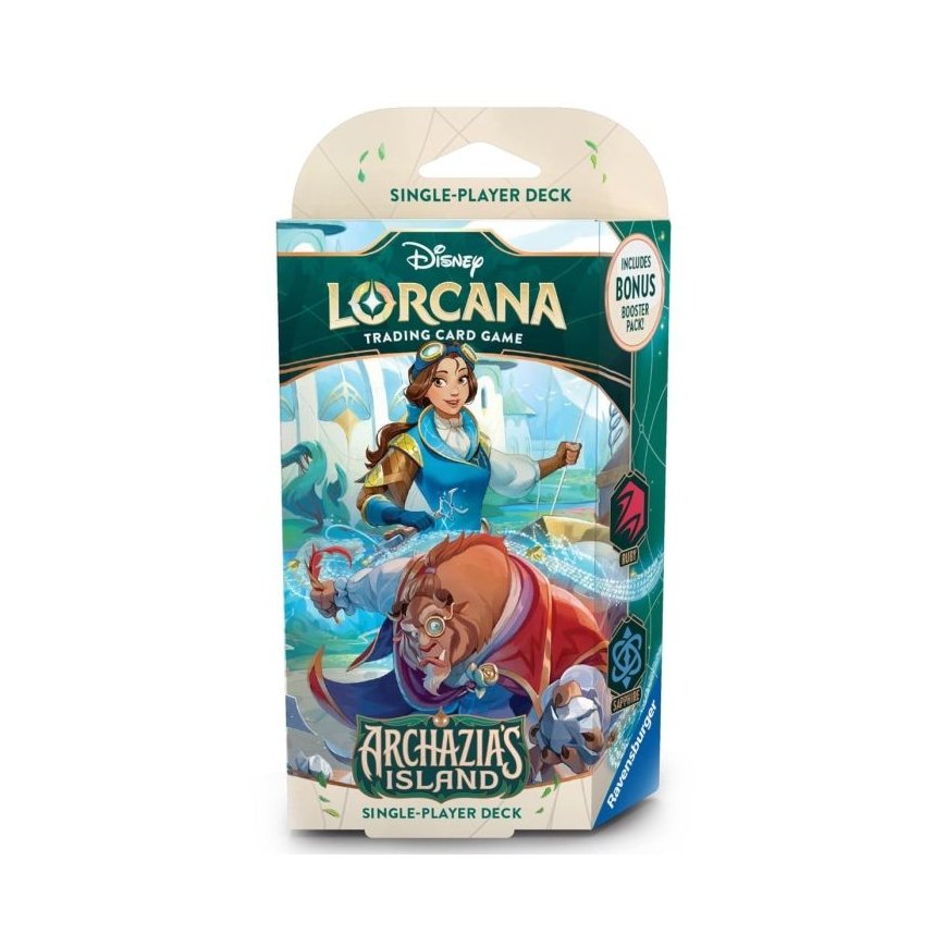 Disney Lorcana Archazia saare ühe mängija kaardipakk - Smaragd ja Safiir – 2