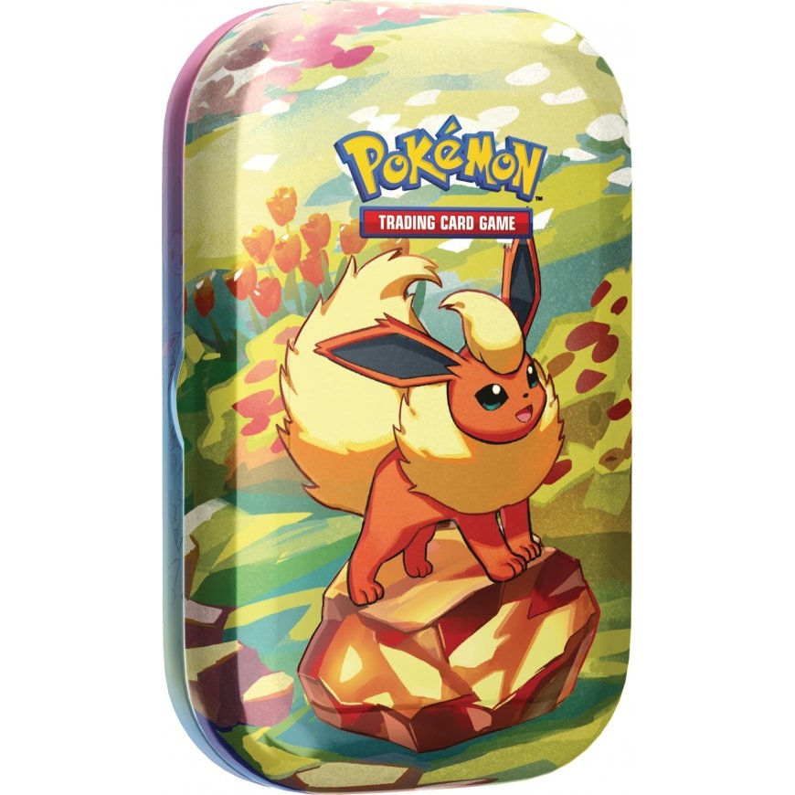 Pokemon TCG - Scarlet & Violet - Prismatic Evolutions Mini Tin Flareon