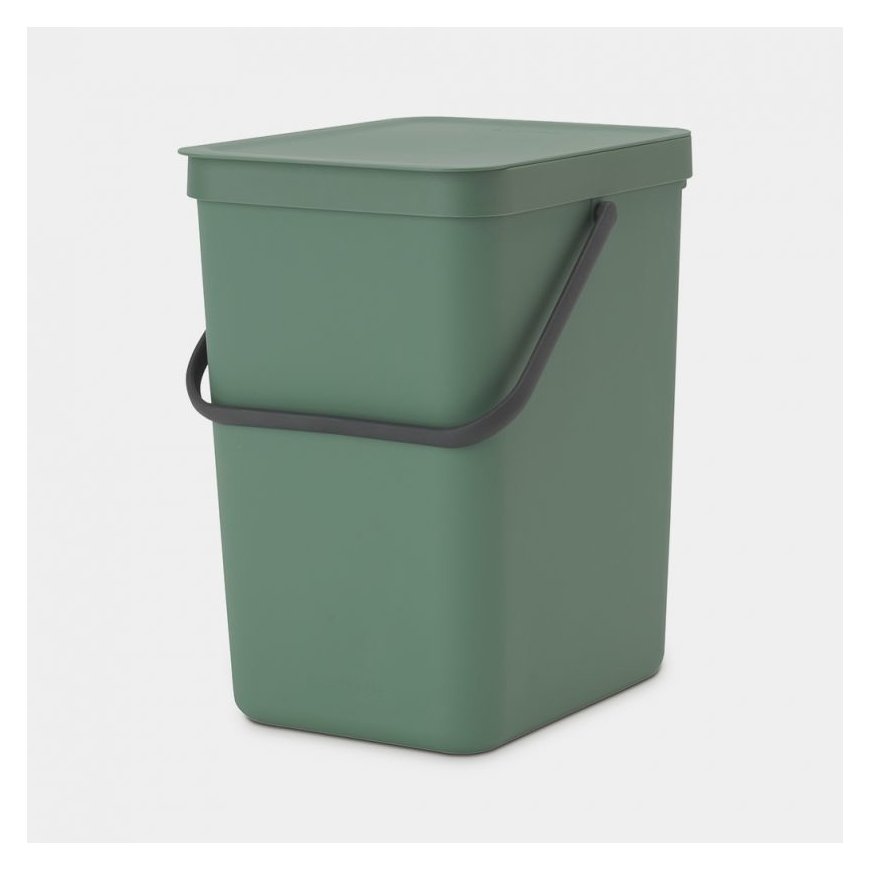 Brabantia 129964 trash can 25 L Rectangular Plastic Green