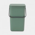 Brabantia 129964 atkritumu tvertne 25 L Taisnleņķa Plastmasa Zaļš Brabantia 129964 atkritumu tvertne 25 L Taisnleņķa Plastmasa Zaļš