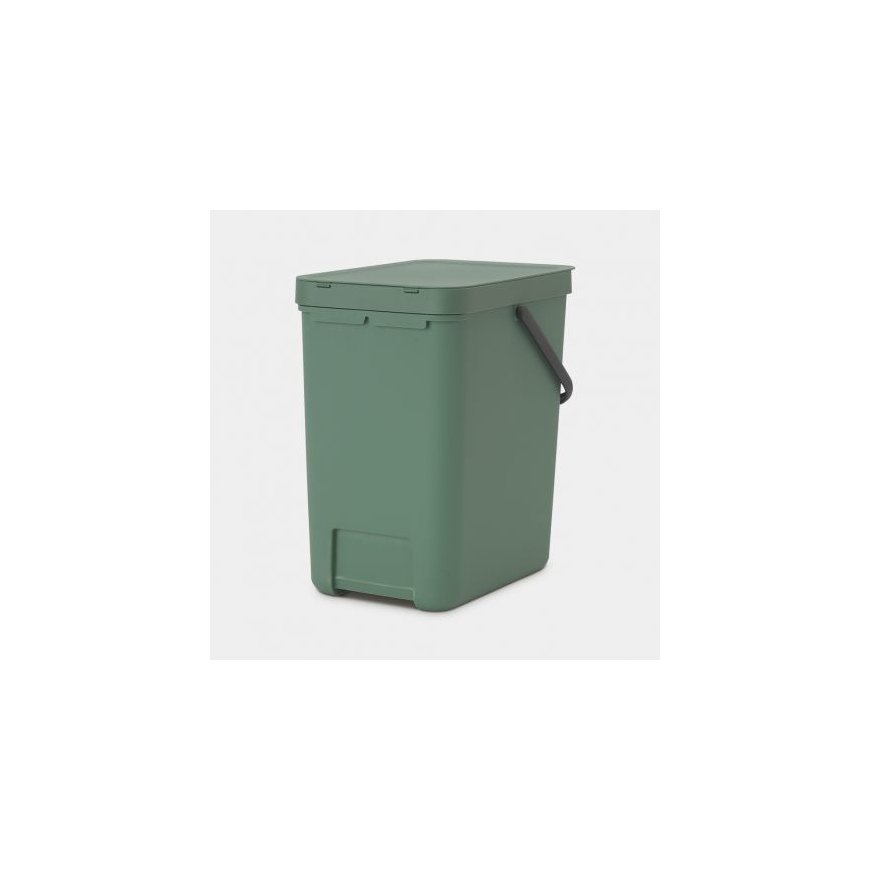 Brabantia 129964 atkritumu tvertne 25 L Taisnleņķa Plastmasa Zaļš – 5