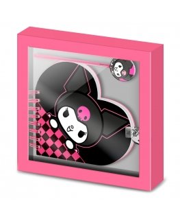 Karactermania Hello Kitty Kuromi diary + pen set