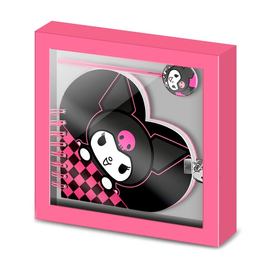 Karactermania Hello Kitty Kuromi diary + pen set