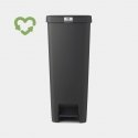 Brabantia 800023 atkritumu tvertne 40 L Stūris Pelēks