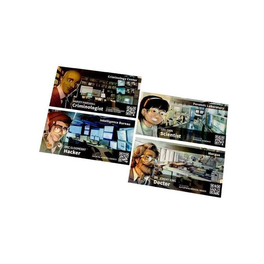 Asmodee Chronicles of Crime Lautapeli – 4
