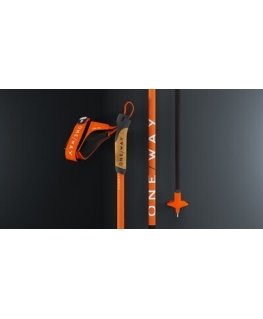 One Way Ski Pole Oneway Replacement Part Orange
