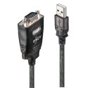 Lindy 42686 serijinis kabelis Juoda 1,1 m USB A tipo DB-9 Lindy 42686 serijinis kabelis Juoda 1,1 m USB A tipo DB-9