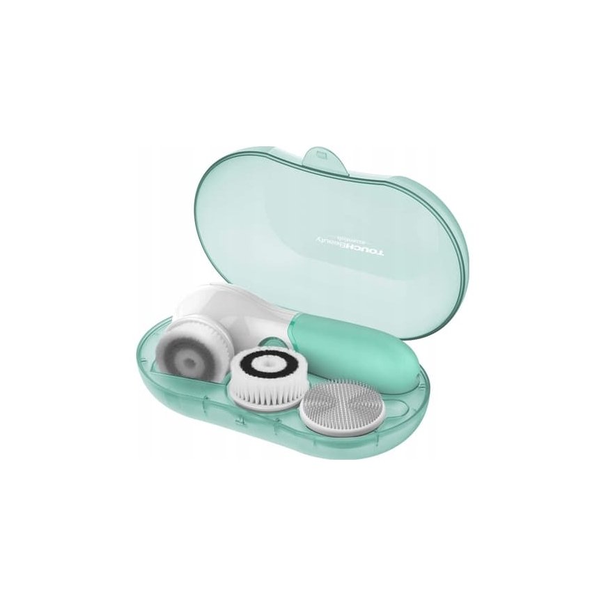 Touch Beauty TOUCHBeauty 14838 Valomasis šepetėlis odai 3 in 1 žalias