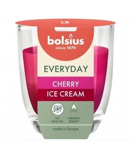 Bolsius Everyday Aromātiskā Svece 80x70mm Cherry Ice Cream