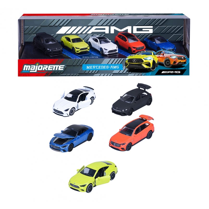 Mercedes AMG Gift Pack of 5 Passenger Vehicles – 2