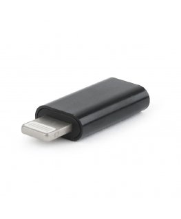 Gembird A-USB-CF8PM-01 гендерный адаптер USB type-C 8-pin Черный