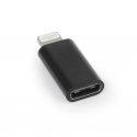 Gembird A-USB-CF8PM-01 cable gender changer USB type-C 8-pin Black Gembird A-USB-CF8PM-01 cable gender changer USB type-C 8-pin Black