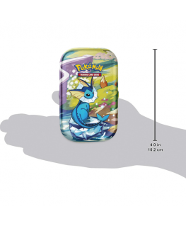 Pokemon TCG - Scarlet & Violet - Призматические Эволюции Мини-Жестяная банка Вапореона