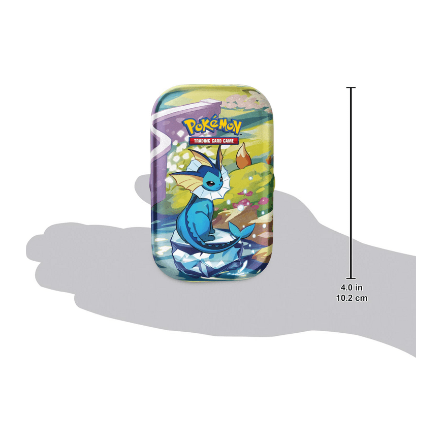 The Pokemon TCG - Scarlet & Violet - Prismatic Evolutions Mini Tin Vaporeon