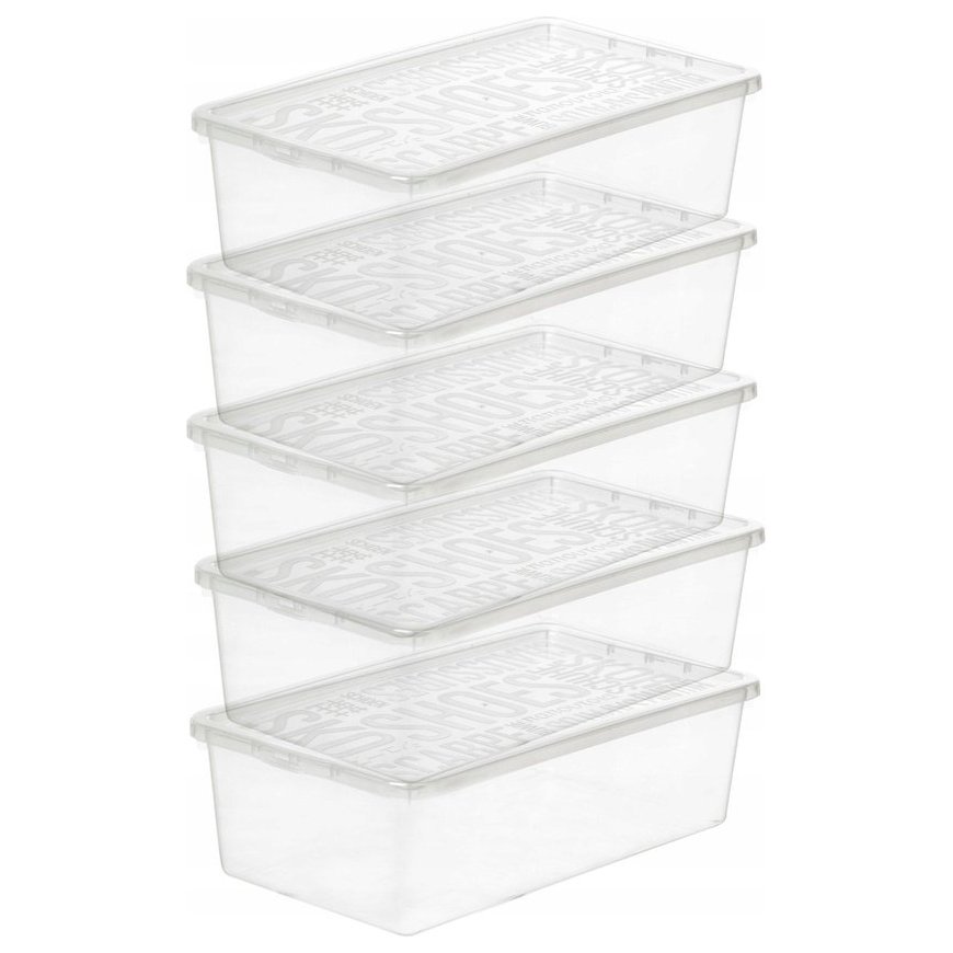 Moterys batų dėžutė Plast Team Basic 5 vnt.