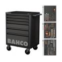 6 stalčių įrankių vežimėlis su 216 „Bahco“ įrankių [1472K6BKFFSD]