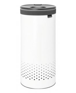 Brabantia 304866 šiukšliadėžė 35 L Turas Plienas Balta