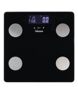 Tristar WG-2442 kodukaal Nelinurkne Must Elektriline kaal