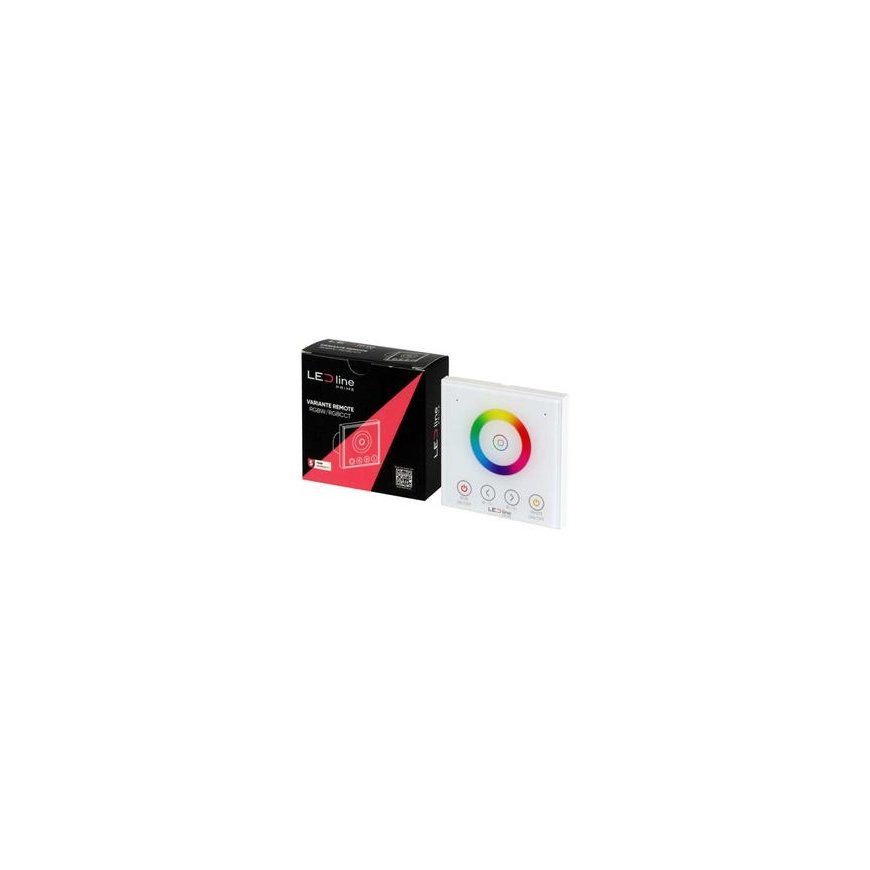 LED controller remote, wall-mounted, with color wheel, RGBW/RGB+CCT, RF 2.4GHz, TUYA, VARIANT, LED line PRIME