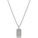 Armani Distinctive men's pendant with crystals EGS3174710 Armani Distinctive men's pendant with crystals EGS3174710